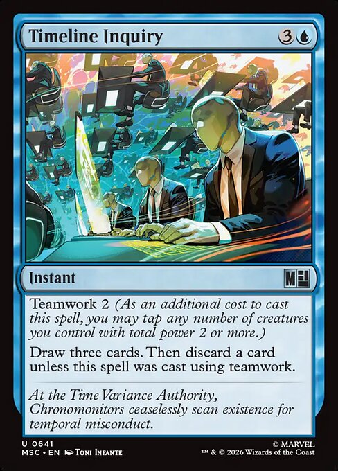 MTG Timeline Inquiry MSC 641 Regular Nonfoil