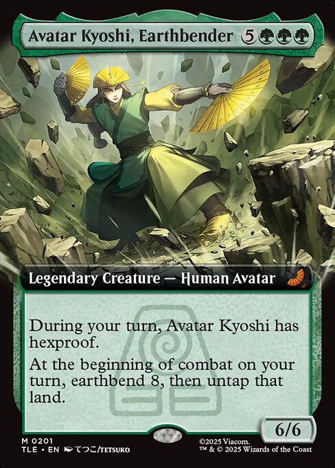 MTG Avatar Kyoshi, Earthbender [TLE 201] Nonfoil