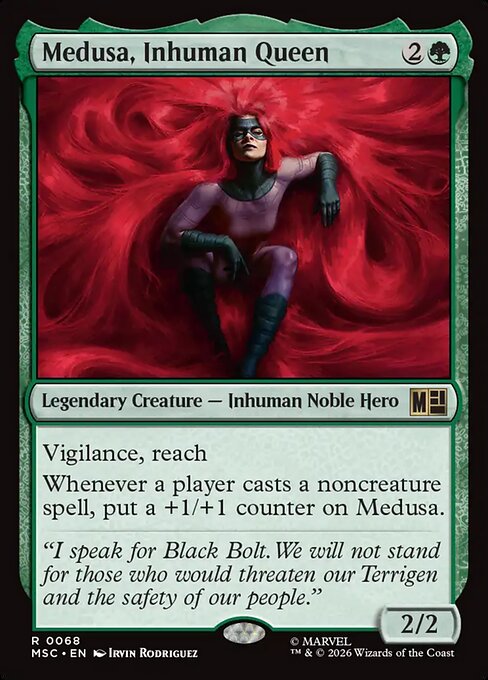 MTG Medusa, Inhuman Queen MSC 068 Regular Surge Foil