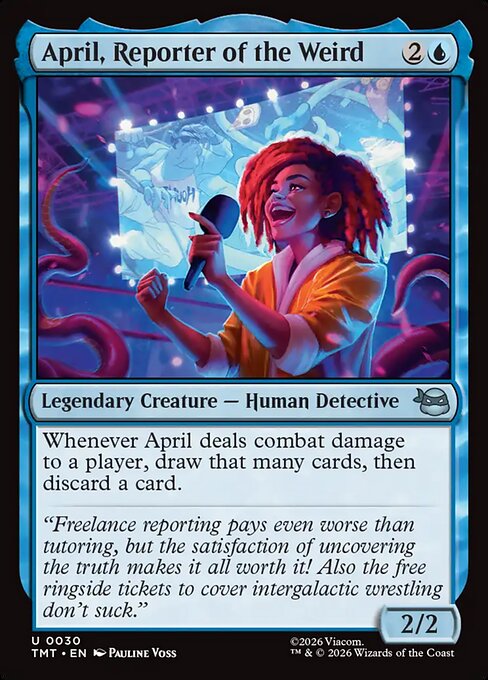 MTG April, Reporter of the Weird TMT 030 Regular Nonfoil