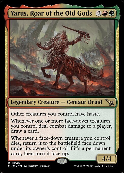 MTG Yarus, Roar of the Old Gods MKM 245 Regular Foil