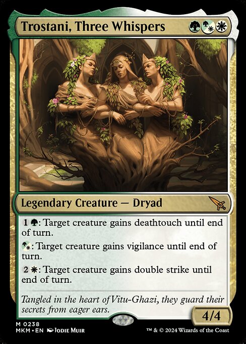 MTG Trostani, Three Whispers MKM 238 Regular Nonfoil