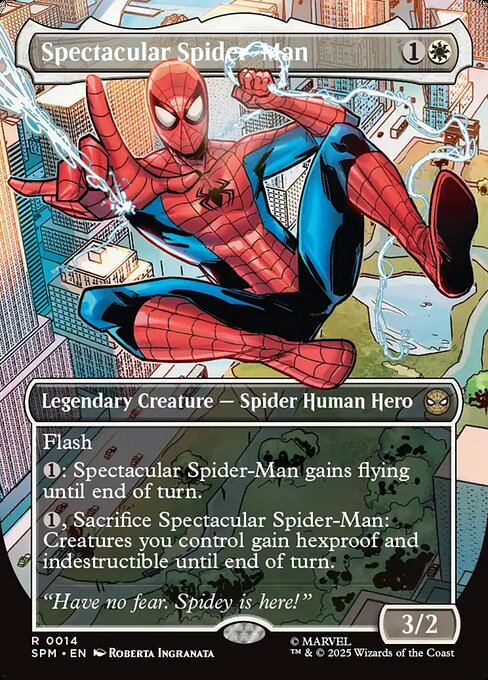 MTG Spectacular Spider-Man SPM 014 Regular Foil