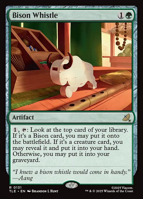 MTG Bison Whistle [TLE 131] Nonfoil