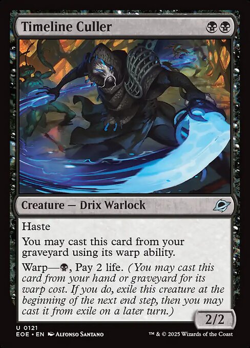 MTG Timeline Culler EOE 121 Regular Foil