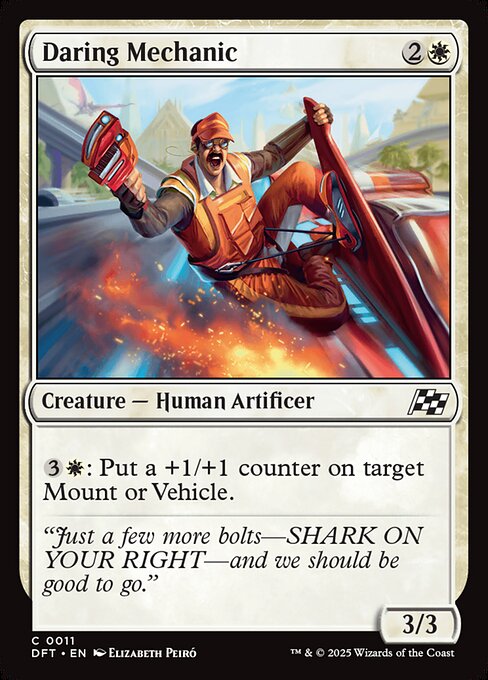 MTG Daring Mechanic DFT 011 Regular Nonfoil