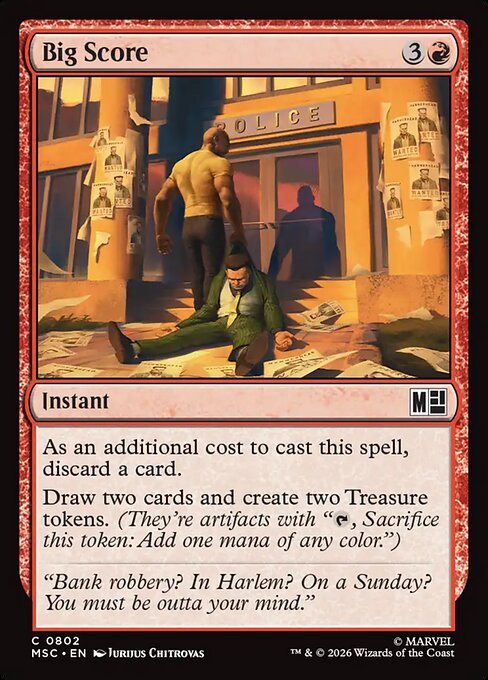 MTG Big Score MSC 802 Regular Nonfoil