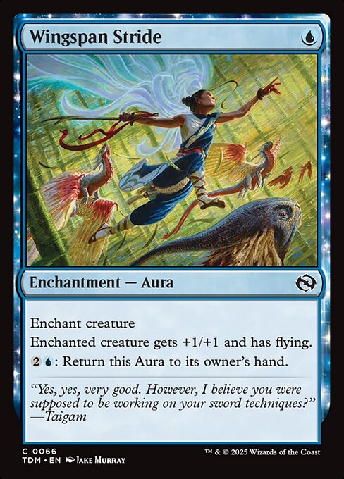 MTG Wingspan Stride TDM 066 Regular Foil