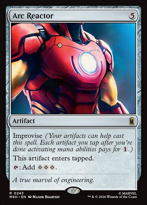 MTG Arc Reactor MSH 243 Regular Foil