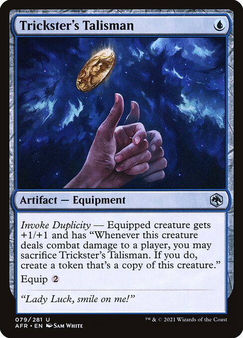 MTG Trickster's Talisman AFR 079 Regular Foil