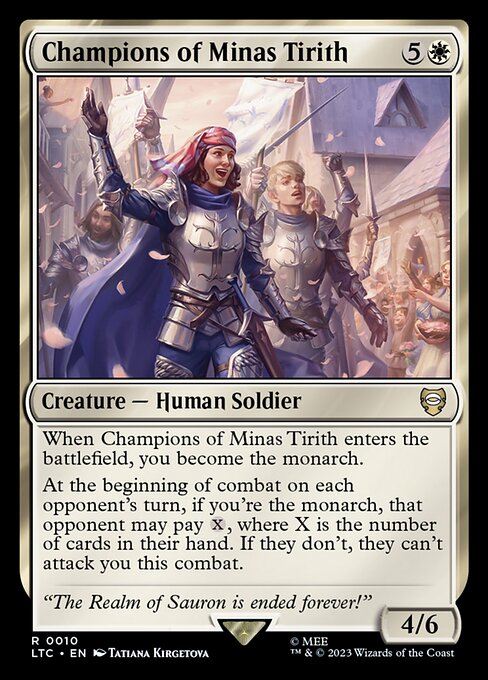 MTG Champions of Minas Tirith LTC 010 Regular Nonfoil