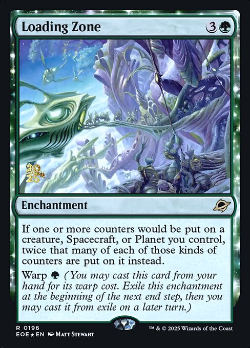 MTG Loading Zone PEOE 196s Prerelease Foil