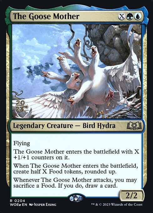 MTG The Goose Mother PWOE 204s Prerelease Foil