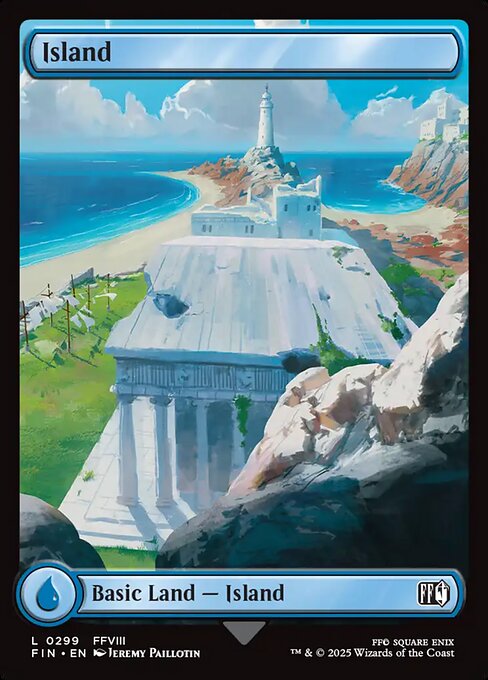 MTG Island FIN 299 Regular Nonfoil