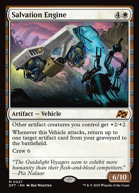 MTG Salvation Engine DFT 027 Regular Nonfoil