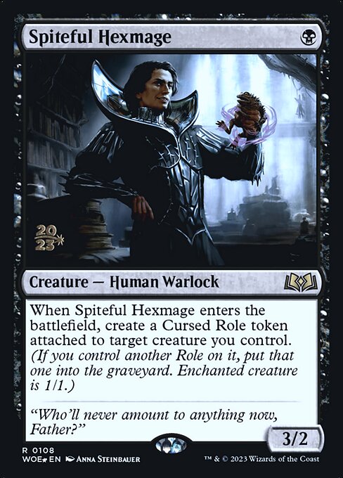 MTG Spiteful Hexmage PWOE 108s Prerelease Foil