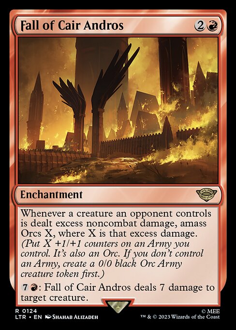 MTG Fall of Cair Andros LTR 124 Regular Foil
