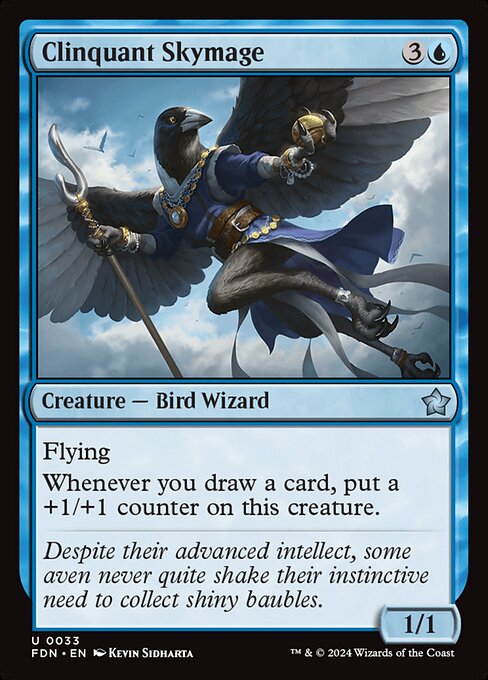 MTG Clinquant Skymage FDN 033 Regular Foil