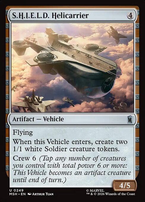 MTG S.H.I.E.L.D. Helicarrier MSH 249 Regular Foil