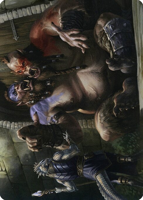 MTG Power of Persuasion AAFR 013 Art Card