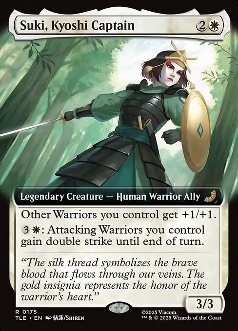 MTG Suki, Kyoshi Captain [TLE 175] Nonfoil