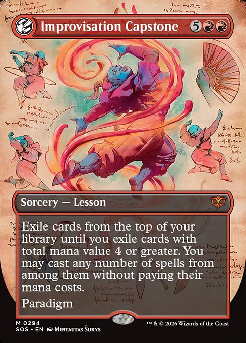 MTG Improvisation Capstone SOS 294 Showcase Ring Nonfoil