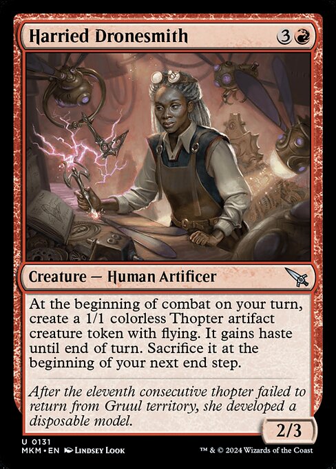 MTG Harried Dronesmith MKM 131 Regular Nonfoil