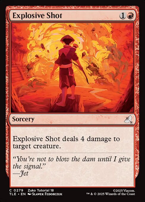 MTG Explosive Shot [TLE 279] Nonfoil