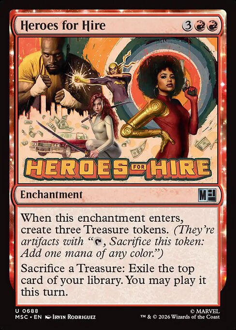 MTG Heroes for Hire MSC 688 Regular Nonfoil