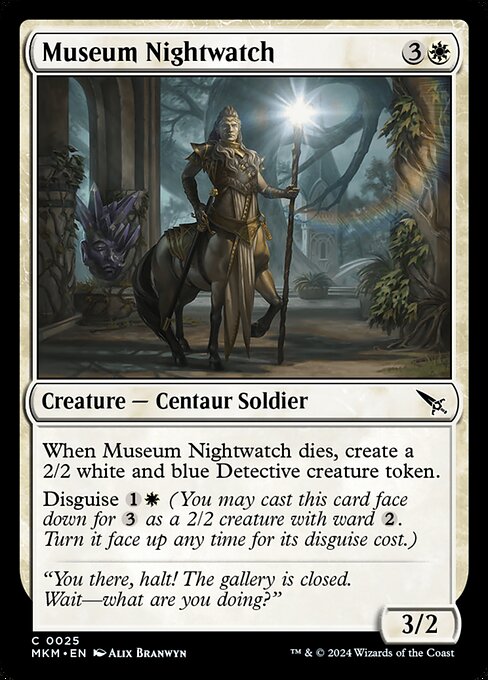 MTG Museum Nightwatch MKM 025 Regular Foil