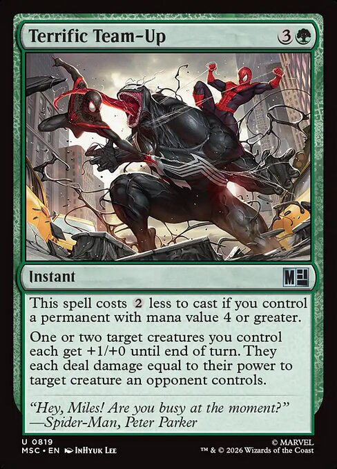 MTG Terrific Team-Up MSC 819 Regular Foil