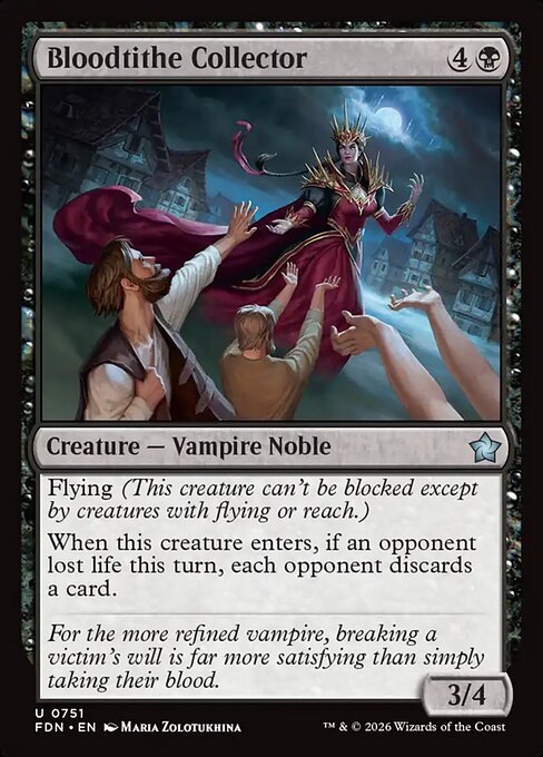 MTG Bloodtithe Collector FDN 751 Welcome Deck Nonfoil