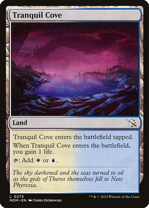 MTG Tranquil Cove MOM 275 Regular Foil
