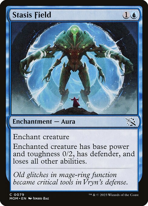 MTG Stasis Field MOM 079 Regular Nonfoil