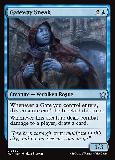 MTG Gateway Sneak FDN 592 Starter Collection Nonfoil