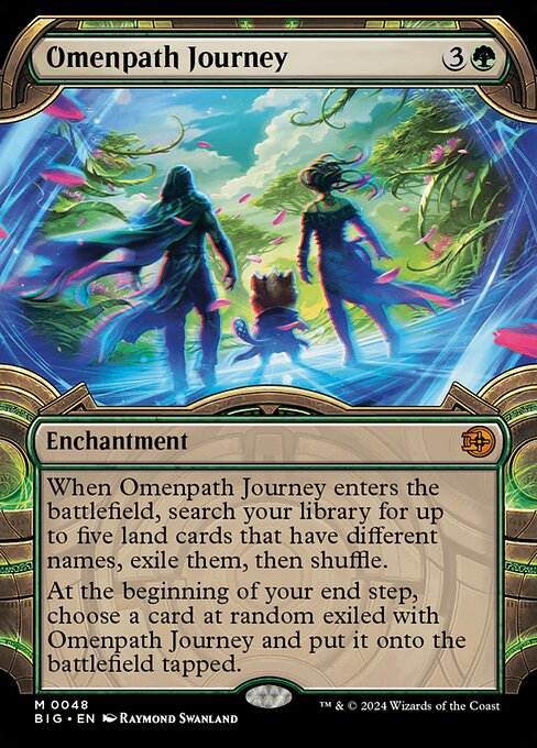 MTG Omenpath Journey BIG 048 Showcase Vault Frame Nonfoil