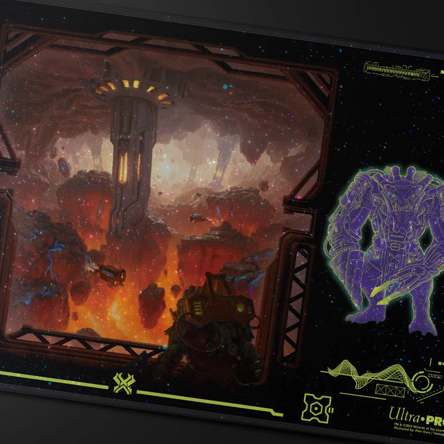 Ultra Pro: 38886 MTG Edge of Eternities Kavaron, Memorial World Holofoil Playmat