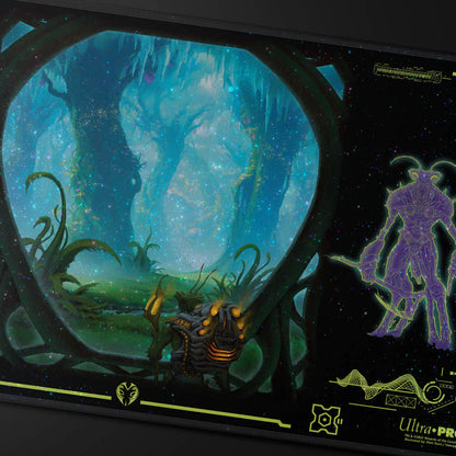 Ultra Pro: 38887 MTG Edge of Eternities Evendo, Waking Haven Holofoil Playmat