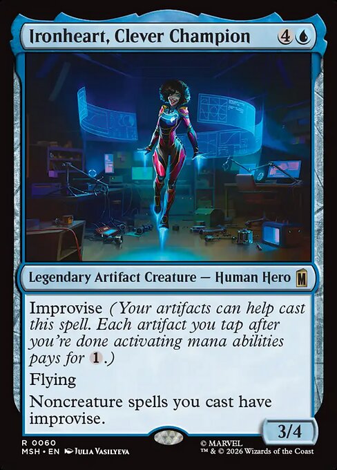 MTG Ironheart, Clever Champion MSH 060 Regular Foil