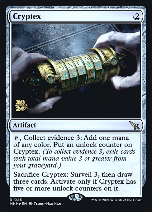 MTG Cryptex PMKM 251s Prerelease Foil