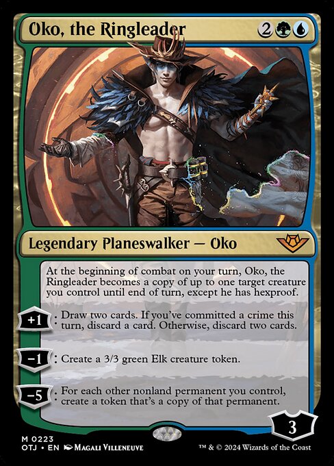 MTG Oko, the Ringleader OTJ 223 Regular Nonfoil
