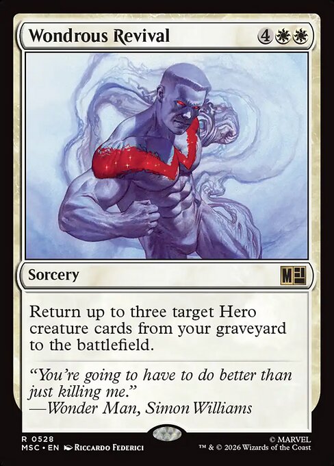 MTG Wondrous Revival MSC 528 Regular Nonfoil