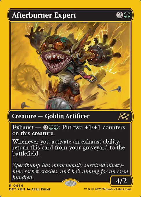 MTG Afterburner Expert DFT 464 Regular First-Place Foil
