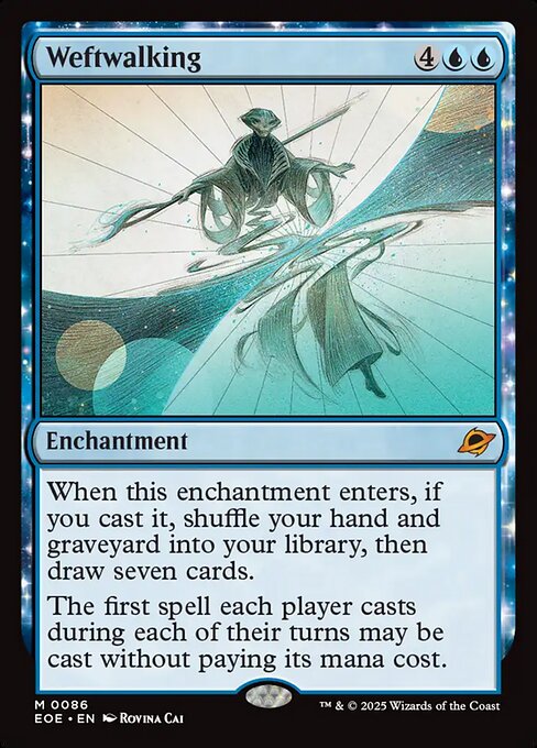 MTG Weftwalking EOE 086 Regular Foil