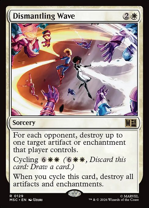 MTG Dismantling Wave MSC 129 Regular Nonfoil