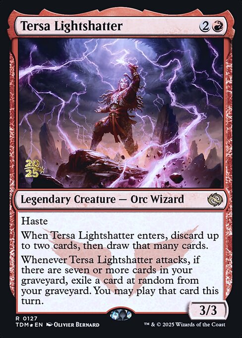MTG Tersa Lightshatter PTDM 127s Prerelease Foil