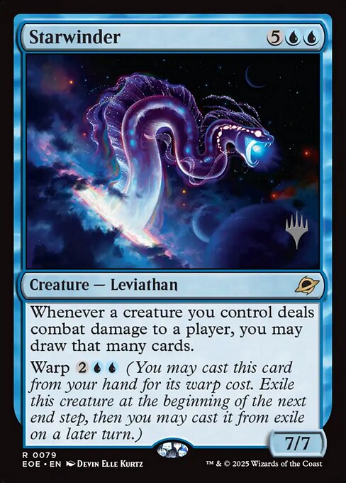 MTG Starwinder PEOE 079p Promo Pack Foil