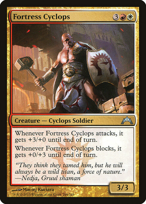 MTG Fortress Cyclops GTC 164 Regular Foil