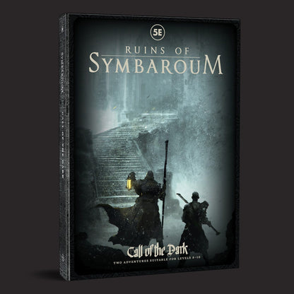 Ruins of Symbaroum 5E, Call of the Dark front cover and product presentation