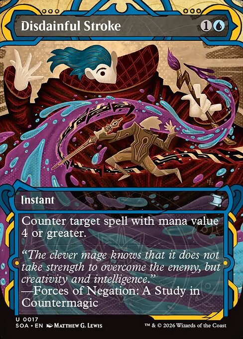 MTG Disdainful Stroke SOA 017 Mystical Archive Nonfoil